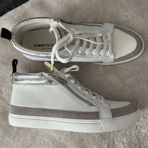 ✨NEW✨ Kenneth Cole Kam Leather High Top Sneaker (9.5)